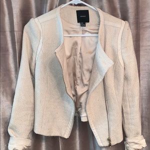 Soft pink blazer jacket